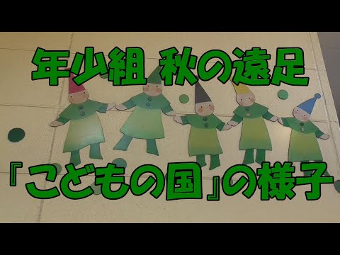 年少組 秋の遠足『こどもの国』の様子