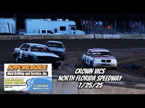 North Florida Speedway 7/25/25 - dirt track racing video image