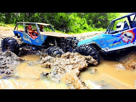 RC Cars MUD Adventures — Axial Wraith vs WLtoys 10428 4x4 Full Comparison #2 — RC Extreme Pictures - UCOZmnFyVdO8MbvUpjcOudCg