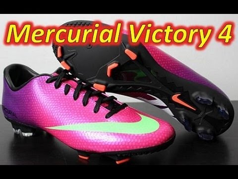 Nike Mercurial Victory 4 IV Fireberry - Unboxing + On Feet - UCUU3lMXc6iDrQw4eZen8COQ