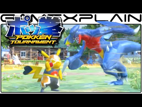 Pokkén Tournament Wii U - Garchomp vs Pikachu Libre Gameplay (60fps) - UCfAPTv1LgeEWevG8X_6PUOQ