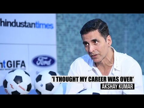 Video - Akshay Kumar at HT GIFA: 'I had 14 flops, thought my career was over'