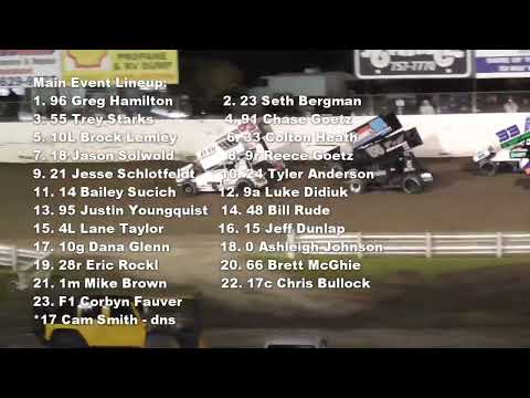 6/11/22 Skagit Speedway 360 Sprints (Heats, Dash, Main, &amp; Qualifying) - dirt track racing video image
