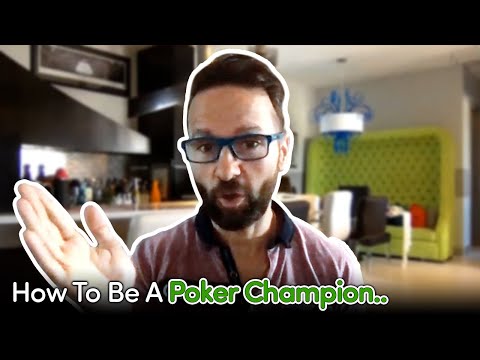 Daniel Negreanu AKA RealKidPoker Reveals Secrets of Becoming A Poker Champion & Making $$$