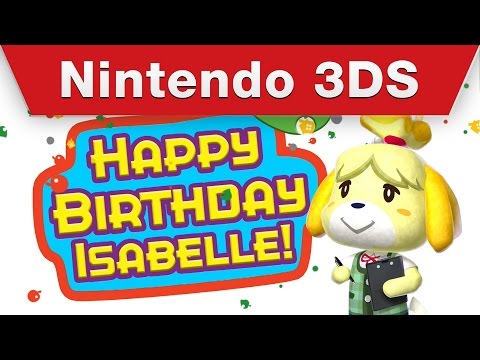 Nintendo 3DS - Miiverse Celebrates Isabelle’s Birthday - UCGIY_O-8vW4rfX98KlMkvRg