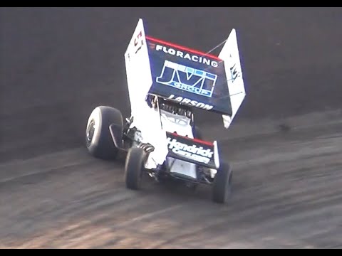 Kyle Larson's Big Night @ Eagle Raceway 2023 - dirt track racing video image