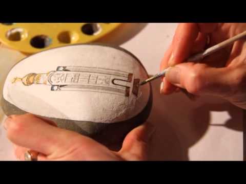 "Ручная работа" рисунок на камне (08.05.2013) - UCDLYqUaTuqTGT4eAoaGTc5w