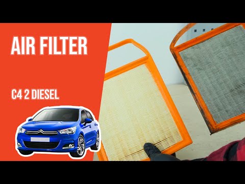 Come Sostituire Il Filtro Dell Aria Del Motore Della Citroen C Hdi Citroen C