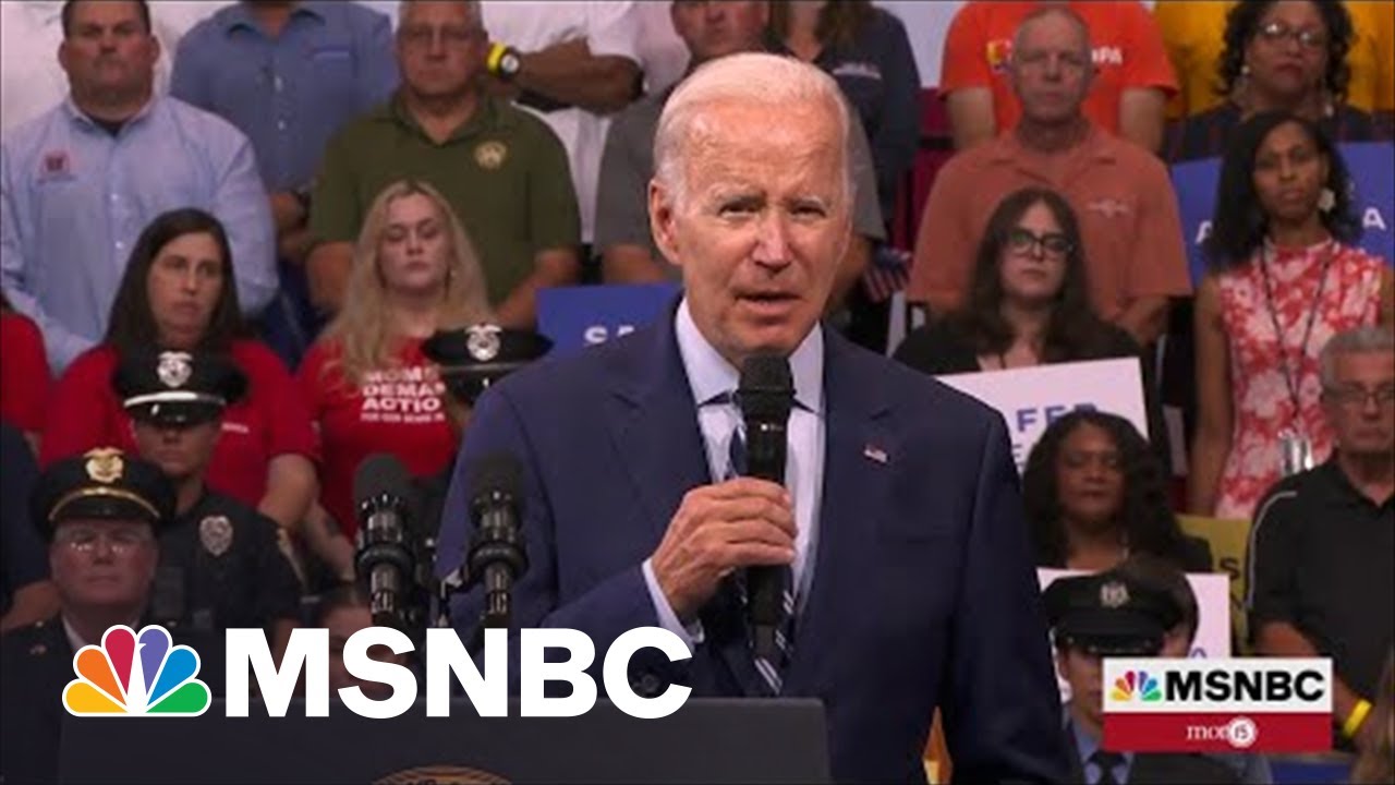 Joe: Biden Leaned In, Went On The Offensive And It Will Break Through To Independents