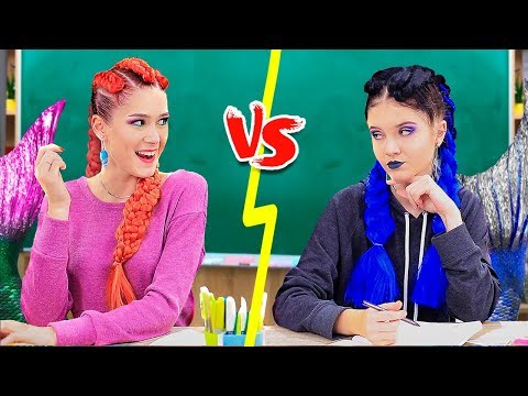 9 DIY Good Mermaid vs Bad Mermaid School Supplies - UCWwqHwqLSrdWMgp5DZG5Dzg