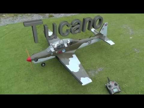 Seagull Super Tucano With DLE 20cc - Maiden flight - UCz3LjbB8ECrHr5_gy3MHnFw