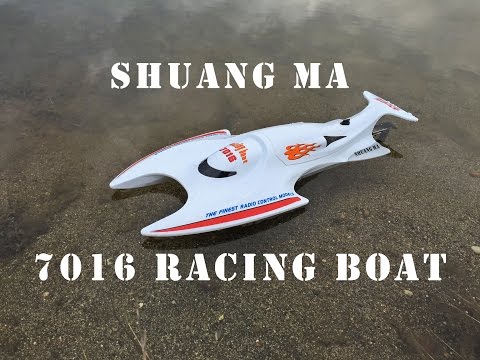 Shuang Ma 7016 Race boat with stand - UCLqx43LM26ksQ_THrEZ7AcQ