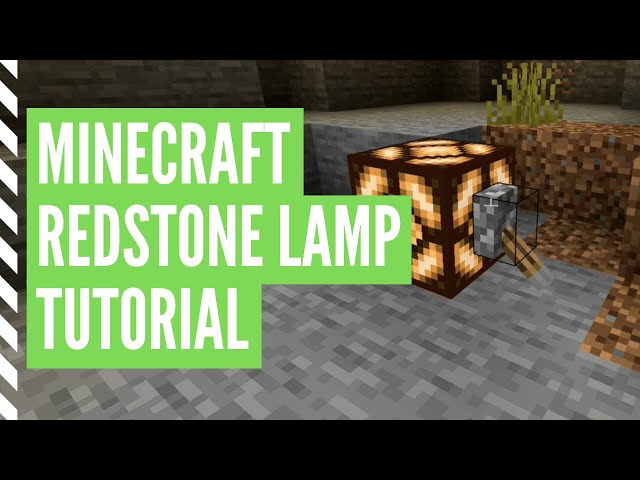 How To Make A Redstone Lamp In Minecraft (Redstone Lamp Recipe)