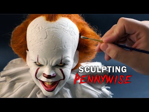 Pennywise Sculpture Timelapse - IT Chapters 1 + 2 - UCq67A47sBJLY-KtRjjExdfw