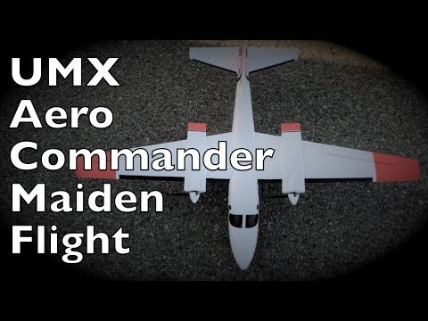 Eflite Aero Commander Maiden Flight - Amazing! - UCTa02ZJeR5PwNZK5Ls3EQGQ