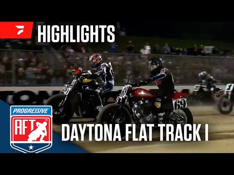 American Flat Track at DAYTONA I 3/7/24 | Highlights - dirt track racing video image
