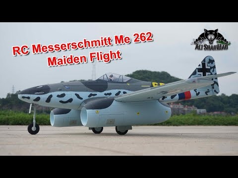 RC Messerschmitt Me 262 Schwalbe Jet Maiden Flight - UCsFctXdFnbeoKpLefdEloEQ
