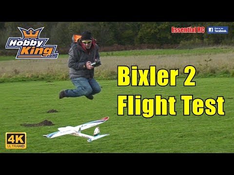 HobbyKing Bixler 2 Powered Glider / Trainer / FPV Plane: ESSENTIAL RC FLIGHT TEST [*UltraHD / 4K*] - UChL7uuTTz_qcgDmeVg-dxiQ