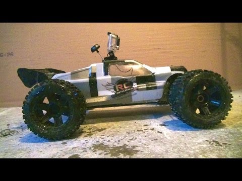 RC ADVENTURES - CowRC, Setup FPV with a GOPro 3 Camera, & Losi 8T "First Person View" Action - UCxcjVHL-2o3D6Q9esu05a1Q