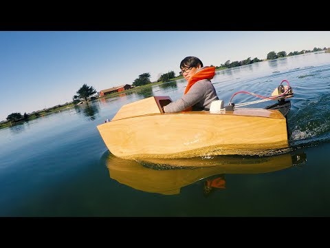 Testing a Laser-Cut Mini Boat! - UCiDJtJKMICpb9B1qf7qjEOA