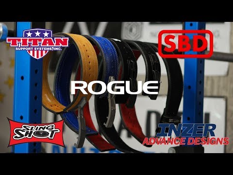 Powerlifting Belt Review - SBD, Inzer, Sling Shot, Titan, Rogue and More! - UCNfwT9xv00lNZ7P6J6YhjrQ