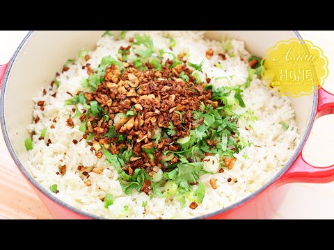 Garlic Rice Recipe : Asian at Home Easy Garlic Rice - UCIvA9ZGeoR6CH2e0DZtvxzw