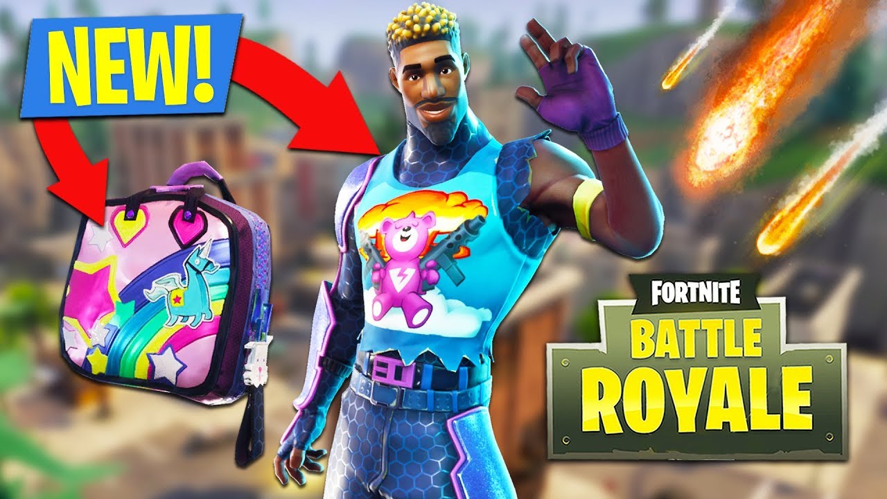 meteor showers and brite bag fortnite battle royale fpvracer lt - how to get the brite bag in fortnite