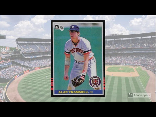 The Alan Trammell Baseball Card You Need to Have