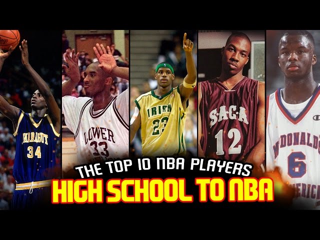 What NBA Players Went Straight From High School?