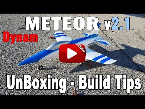 Dynam Meteor V2.1 70mm EDF Jet - Unboxing - Build - Tips - UCf_qcnFVTGkC54qYmuLdUKA