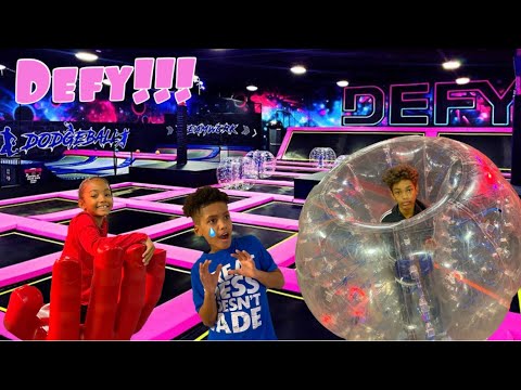TRAMPOLIME PARK FUN!!! DEFY Olympia Washington | The Nev Fam