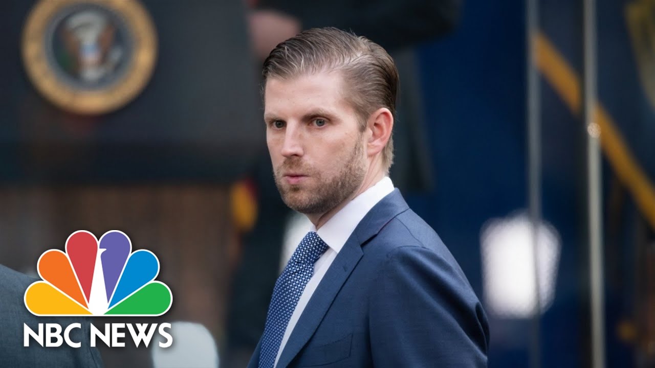 Eric Trump calls father’s indictment a ‘third world prosecutorial misconduct’