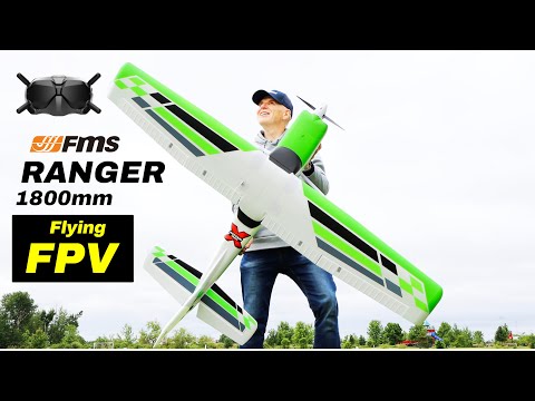 Flying the VERY Large FMS Ranger RC Plane with FPV Goggles - UCm0rmRuPifODAiW8zSLXs2A