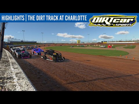 DIRTcar eSports Big Block Modifieds The Dirt Track at Charlotte January 19, 2022 | HIGHLIGHTS - dirt track racing video image