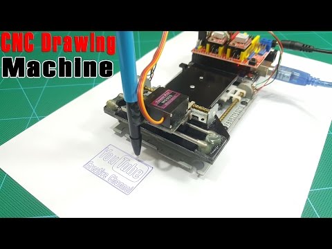 How to Make a CNC Drawing Machine at home - UCFwdmgEXDNlEX8AzDYWXQEg