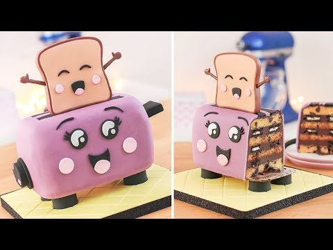Cute Toaster & Happy Toast - Cake Decorating - Tan Dulce - UCdVkiNlwsE_I9ugOkIIzifg