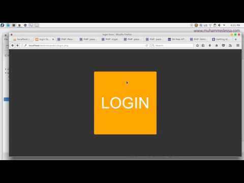 51   PHP & MySQL CMS Login page for Admins