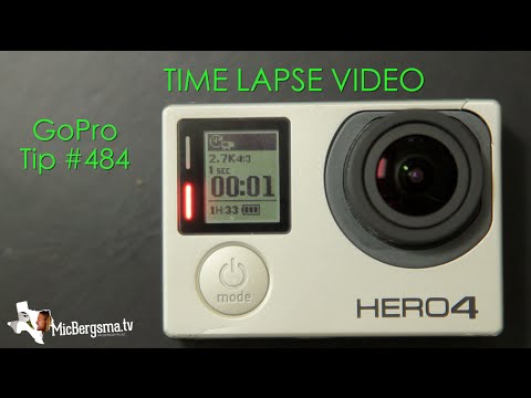 How To Set Up Time Lapse Video On Hero4 Black - GoPro Tip #484 - UCTs-d2DgyuJVRICivxe2Ktg