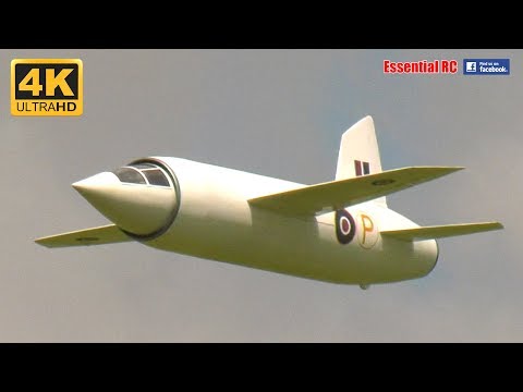 Supersonic 1940s MILES M.52 RC Electric Ducted Fan JET [*UltraHD and 4K*] - UChL7uuTTz_qcgDmeVg-dxiQ