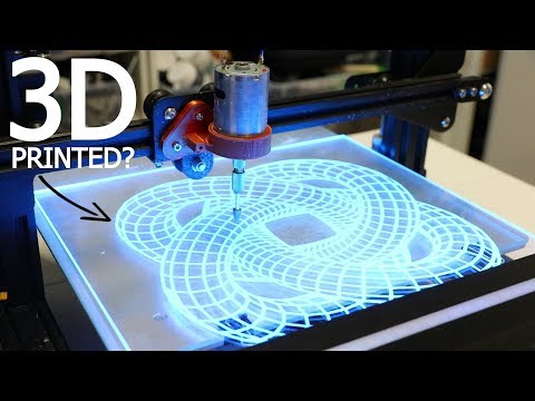3D Printer CNC Makes 3D Illusion Pattern - UC873OURVczg_utAk8dXx_Uw