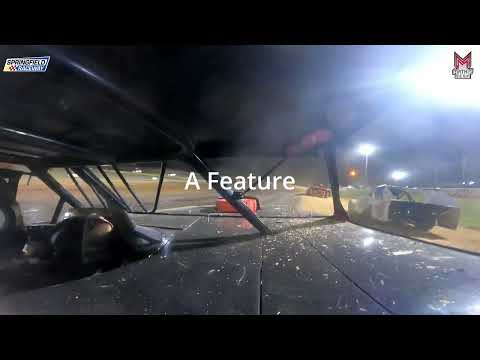 #20D Dawson David - B-Mod - 4-6-2024 Springfield Raceway - In Car Camera - dirt track racing video image