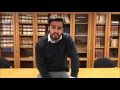 Imatge de la portada del video;Gabriel Espinoza habla sobre el Máster Universitario en Derecho, Empresa y Justicia de la UV