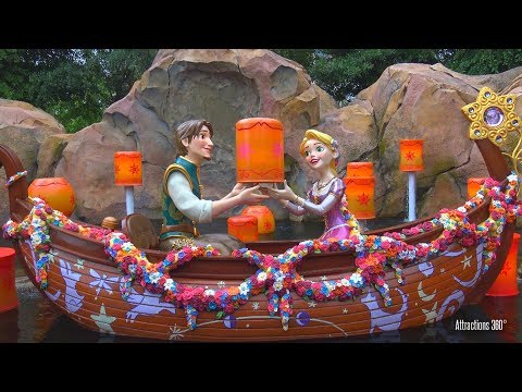 [4K] Shanghai Disneyland Boat Ride - Voyage to the Crystal Crystal Grotto - UCbDGvfJHf0r_WjS9voB8POA