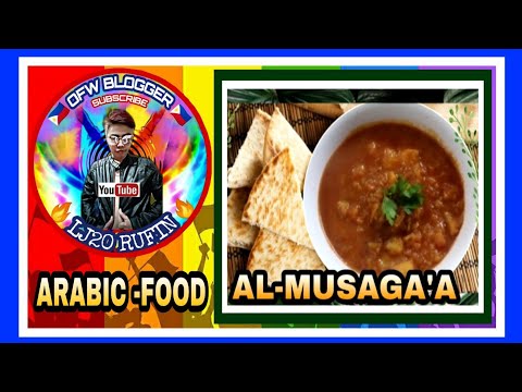 SIMPLE RECIPE  ON HOW TO COOK MUSAGA'A ( Arabic Food ) DH