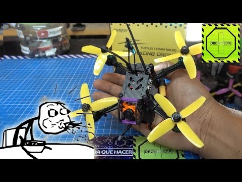 MINI BESTIA DE 4 CELDAS HELIFAR TURTLES DE 135mm REVIEW EN ESPAÑOL |DRONEPEDIA - UC_7j-gR3Mi1rejo6iS7V4Ug