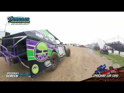 #00 Josh Cox - Open Wheel - Thunder Mountain Speedway 6-7-25 - dirt track racing video image