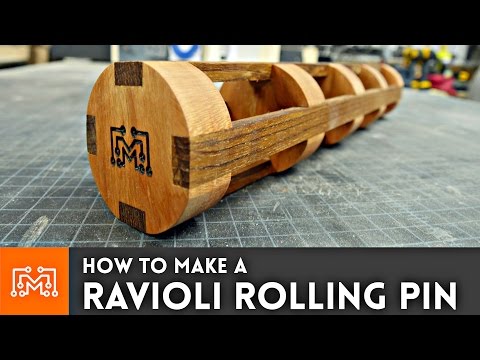How to Make a Ravioli Rolling Pin // Woodworking - UC6x7GwJxuoABSosgVXDYtTw