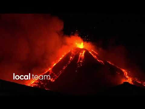 eruzione vulcano etna 2021