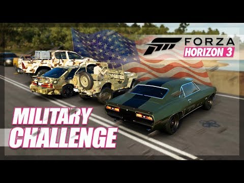 Forza Horizon 3 - Military Challenge (Shipyard Raid) - UC8K5GixLedebI8QGFEgtPKA