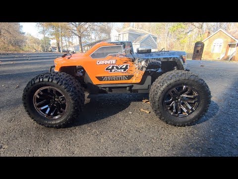 ARRMA Granite 4x4 BLX Speed Tests on 2S & 3S LiPo - UCiqTEhDiWz1eb7exfWiy5TA